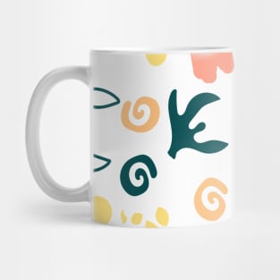 Colorful abstract pattern design Mug